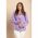 Blazer Cu Guler Clasic, Liliac