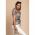 Cardigan Tricotat Cu Maneci Scurte, Gri