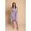 Rochie Midi Cu Imprimeu Buline, Liliac