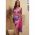 Rochie Midi Eleganta Cu Imprimeu, Multicolor