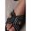 Sandale Cu Detalii Decorative, Negre