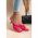 Sandale Cu Toc Jos, Fucsia