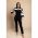 Set Elegant De Top È˜i Pantaloni, Negru