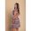 Rochie De Plaja Cu Imprimeu, Roz