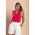 Tricou Cu Volane, Fucsia