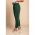 Pantaloni Eleganti Din Bumbac Cu Dantela, Verde Olive