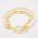 Bratara Cu Perle Decorative, Art481, Culoare Aurie