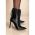 Botine Elegante Cu Toc Inalt, Negre