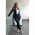 Set Elegant Blazer È˜i Pantaloni, Albastru ÃŽnchis