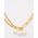 Colier Elegant Cu Perle Decorative, Art490, Auriu