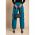 Pantaloni Eleganti Cu Nasturi, Albastru Petrol