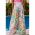 Pantaloni Lungi Cu Imprimeu, Multicolor