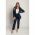 Set Elegant Blazer È˜i Pantaloni, Albastru ÃŽnchis