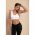 Sutien Sport Cu Cupe Captusite, Alb