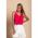 Tricou Cu Volane, Fucsia