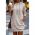 Rochie Mini Cu Detaliu Matlasat, Bej