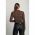 Body Semitransparent Cu Imprimeu Geometric, Maro