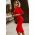 Rochie Midi StrÃ¢mtÄƒ, RoÈ™ie