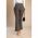 Pantaloni Eleganti Cu Imprimeu, Gri
