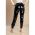 Pantaloni Latex Cu Buzunare, Negri