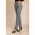 Pantaloni Eleganti Cu Imprimeu, Gri