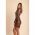 Rochie Mini Eleganta Din Imitatie De Piele, Maro