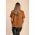 Tricou Lejer Cu Inele Metalice, Camel