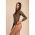 Body Transparent Cu Imprimeu Leopard, Bej