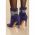 Botine Elegante Cu Toc Inalt, Violet