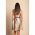 Rochie Mini Din Imitatie De Satin, Bej