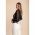Body Transparent Cu Strasuri, Negru