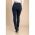 Pantaloni Eleganti Cu Talie Elastica, Albastru Inchis