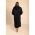 Rochie Midi Din Bumbac, Neagra