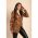 Geaca Din Imitatie De Piele, Culoare Camel