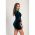 Rochie Mini Din Catifea ArtificialÄƒ, Verde