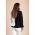 Top Lejer Cu Imprimeu Geometric, Alb