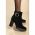 Botine Cu Toc Inalt, Negre