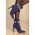 Botine Elegante Cu Toc Inalt, Violet