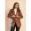 Geaca Din Imitatie De Piele, Culoare Camel