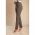 Pantaloni Eleganti Cu Imprimeu, Maro