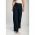 Pantaloni Lungi Eleganti Cu Picior Drept, Albastru Inchis