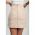 Fusta Mini Din Tweed, Bej