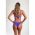 Costum De Baie Din Doua Piese Cu Sutien Captusit, Mov
