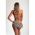 Costum De Baie Bikini Cu Imprimeu Leopard, Gri