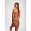 Costum De Baie Bikini Cu Imprimeu Leopard, Maro