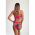 Costum De Baie Din Doua Piese Cu Sutien Captusit, Fucsia