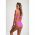 Costum De Baie Din Doua Piese Cu Sutien Captusit, Mov