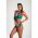 Costum De Baie Din Doua Piese Cu Sutien Captusit, Verde