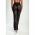 Pantaloni Din Material Transparent, Negri