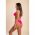 Costum De Baie Din Doua Piese Cu Sutien Captusit, Roz